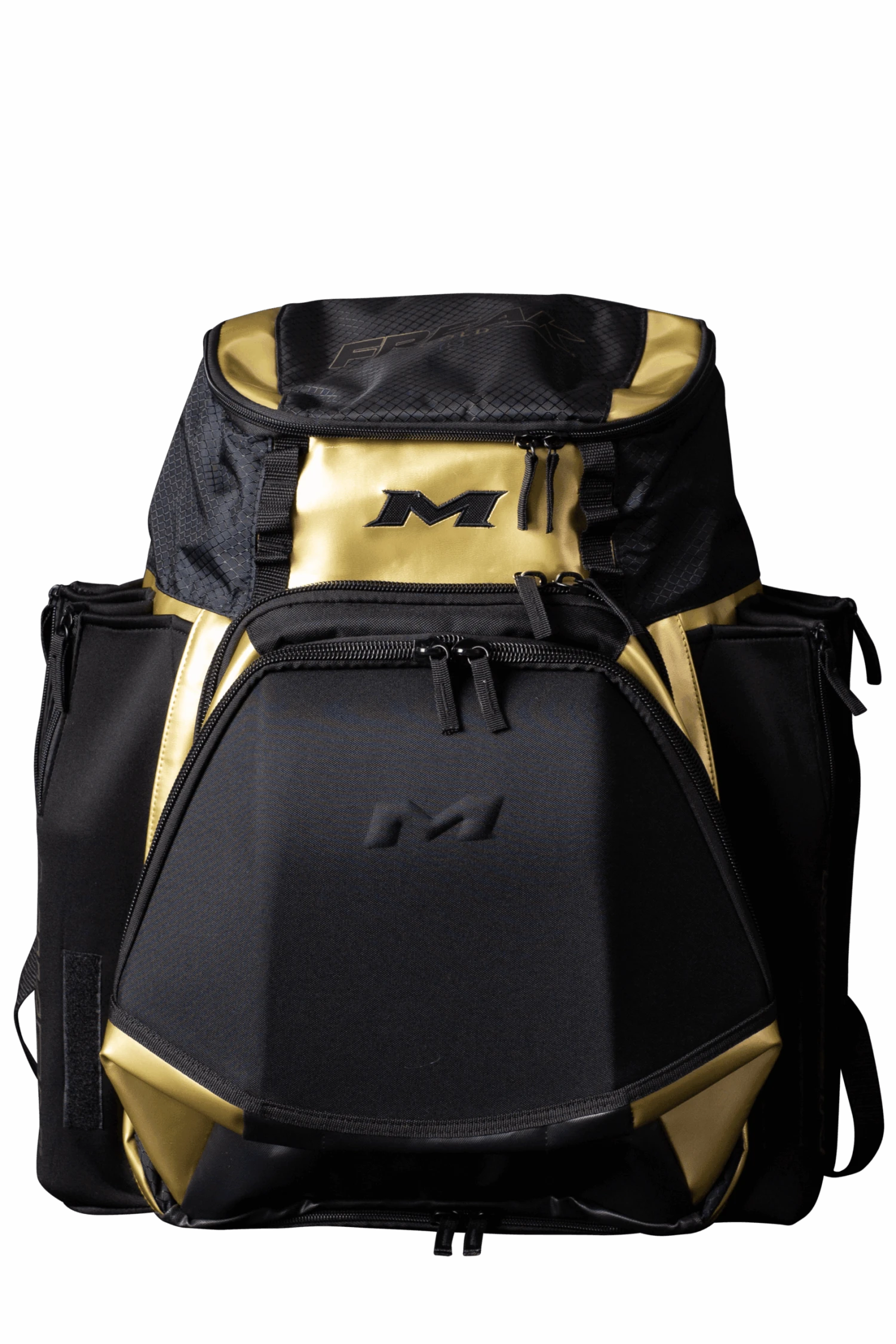 2022 Miken MK7X XL Baseball & Softball Backpack (Freak Gold Series): MKMK7X-XL-GLD