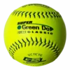 Worth 11" GSL Super Green Dot Classic W Composite Softballs (Dozen): UC11CYG