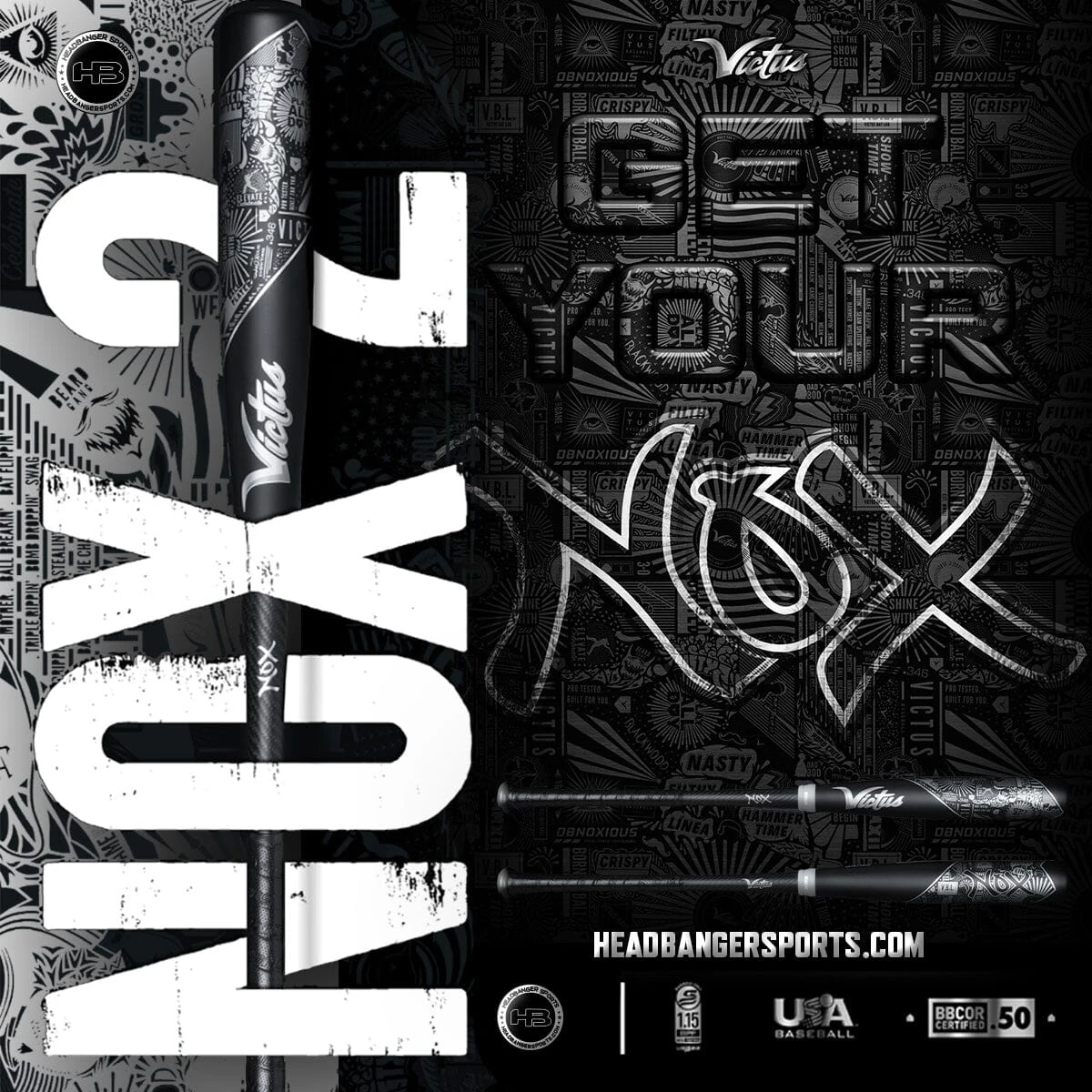 Victus NOX 2 Senior League (-5) USSSA Baseball Bat: VSBN2Y5 - Image 4